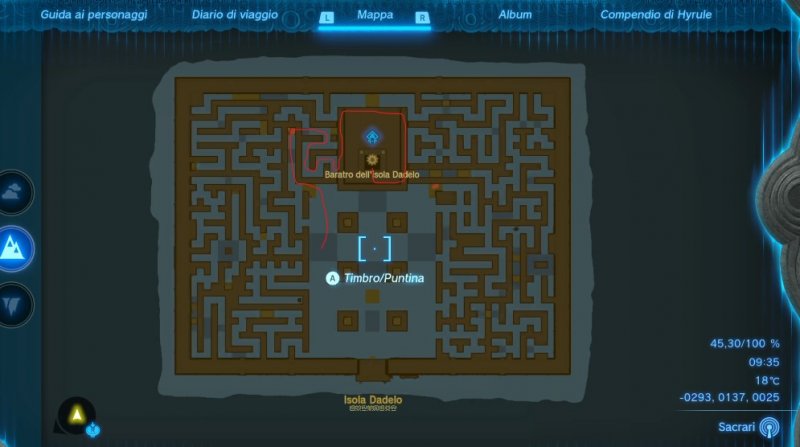 L'Isola Dedalo di Tears of the Kingdom L'Isola Dedalo di Tears of the Kingdom