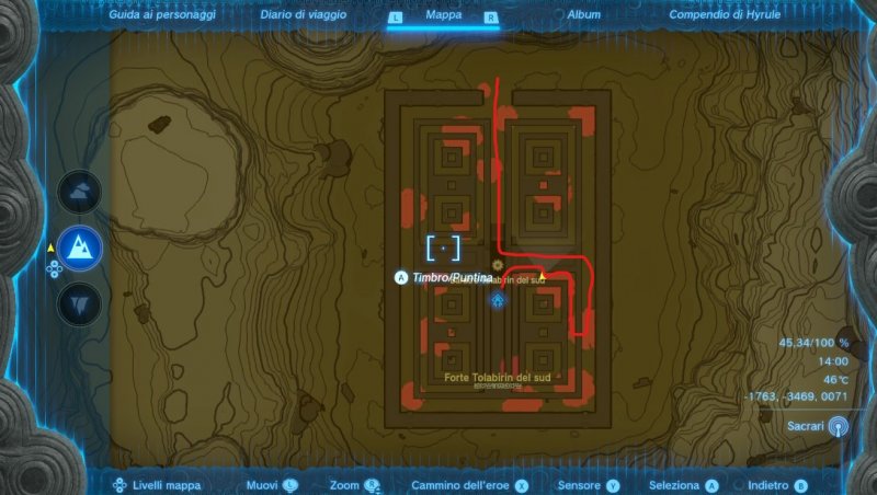 Il Forte Tolabirin Sud in The Legend of Zelda: Tears of the Kingdom Il Forte Tolabirin Sud in The Legend of Zelda: Tears of the Kingdom