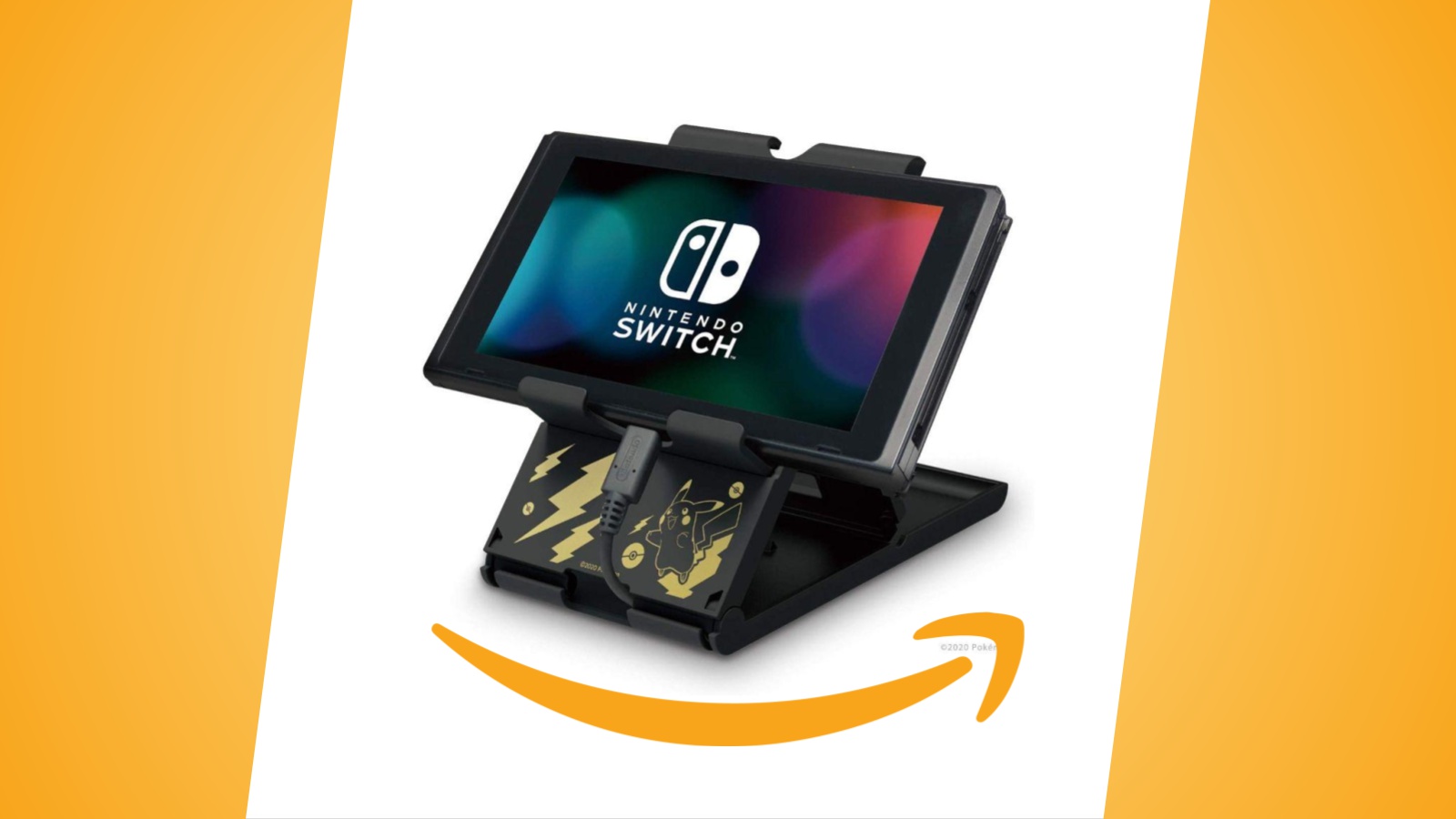 Offerte Amazon: Hori PlayStand per Switch versione Pikachu in sconto al prezzo minimo storico