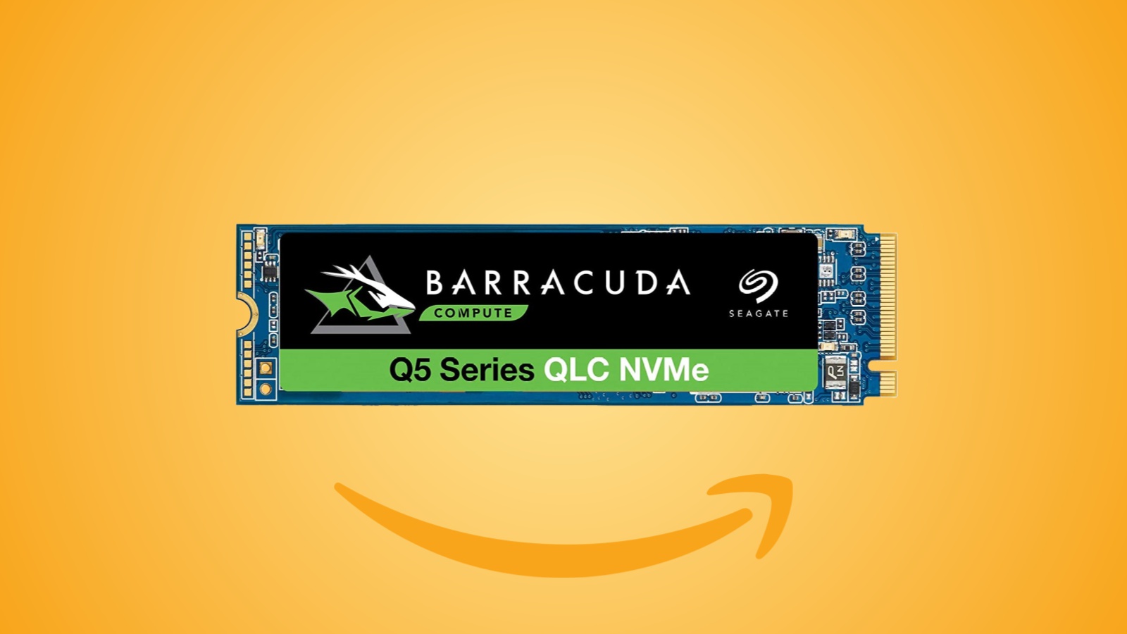 Offerte Amazon: SSD Seagate BarraCuda Q5 da 1 TB in sconto al prezzo minimo storico
