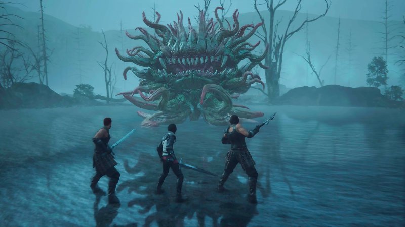 Sarete spesso accompagnati da qualcuno in Final Fantasy 16. Solo Torgal ascolterà i vostri ordini, però Sarete spesso accompagnati da qualcuno in Final Fantasy 16. Solo Torgal ascolterà i vostri ordini, però