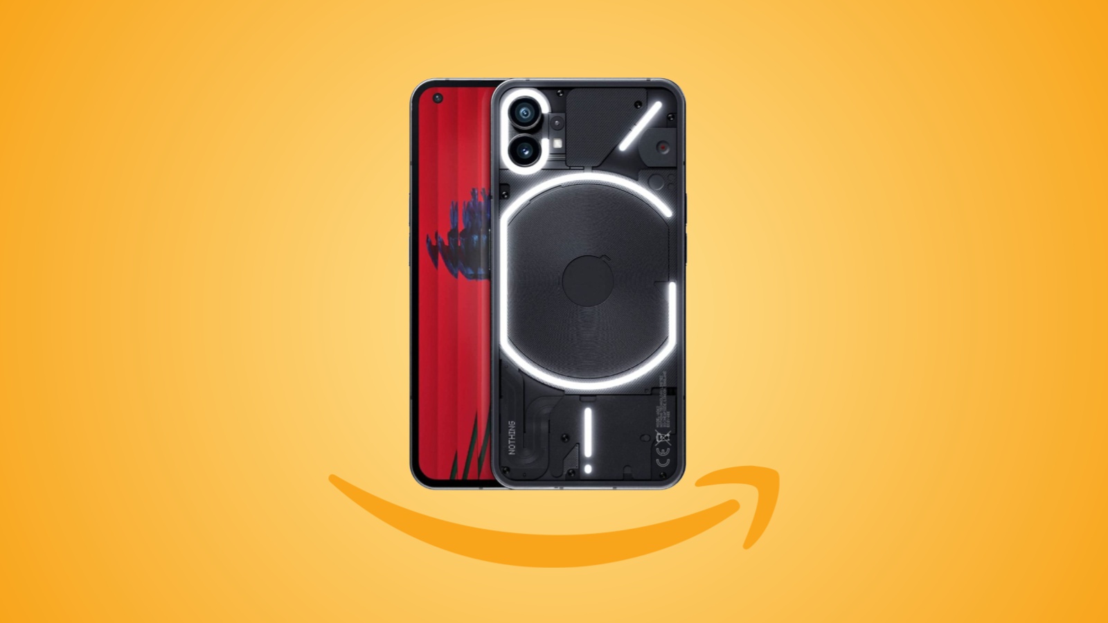 Offerte Amazon: Nothing Phone (1) da 8+128 GB in forte sconto, ora al prezzo minimo storico