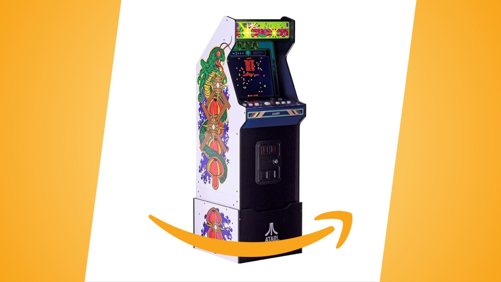 Offerte Amazon: Arcade1Up Atari Legacy Centipede 2023 Edition in sconto, include 14 giochi