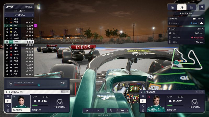 Grâce au mode Relive Race, dans F1 Manager 2023, nous aurons la possibilité de modifier l'issue d'un Grand Prix qui s'est déjà déroulé dans le monde réel