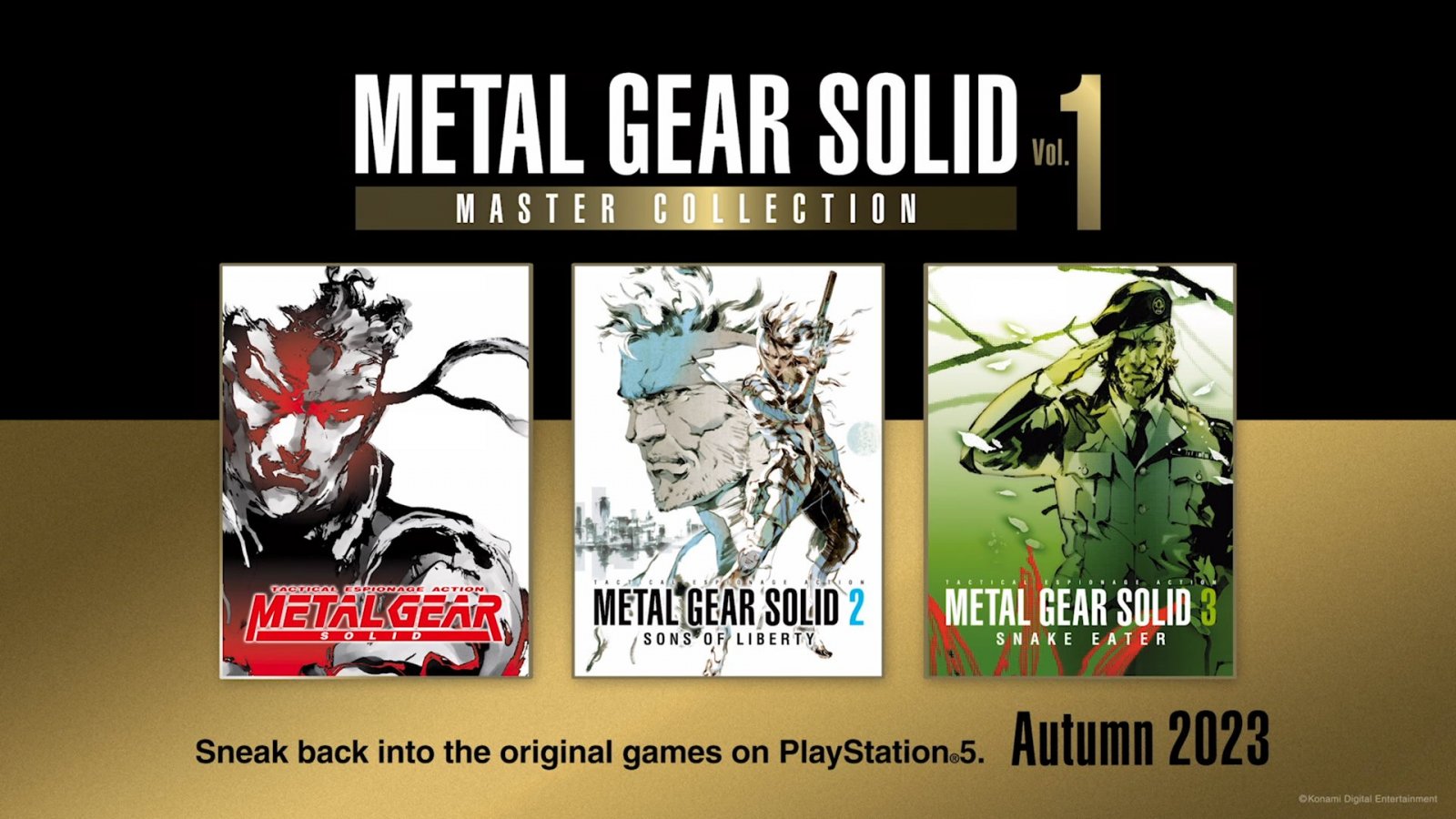 Metal Gear Solid: Master Collection Vol.1 annunciata: raccoglie i remaster dei primi tre capitoli