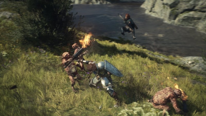 Già il gioco originale vantava un sistema di combattimento di tutto rispetto. Ci aspettiamo un'ulteriore evoluzione di quest'aspetto in Dragon's Dogma 2 Già il gioco originale vantava un sistema di combattimento di tutto rispetto. Ci aspettiamo un'ulteriore evoluzione di quest'aspetto in Dragon's Dogma 2