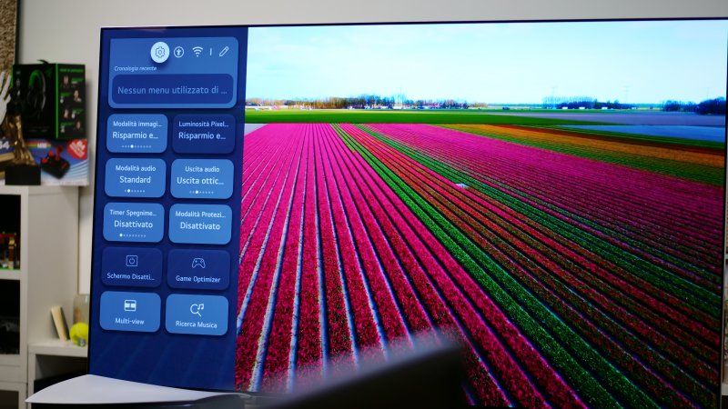 Il menu rapido di LG G3 è comodo e ampiamente personalizzabile Il menu rapido di LG G3 è comodo e ampiamente personalizzabile