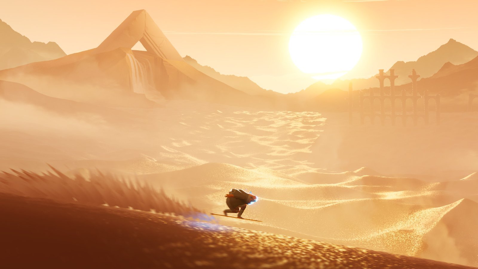 Il deserto in cui è ambientato Sword of the Sea