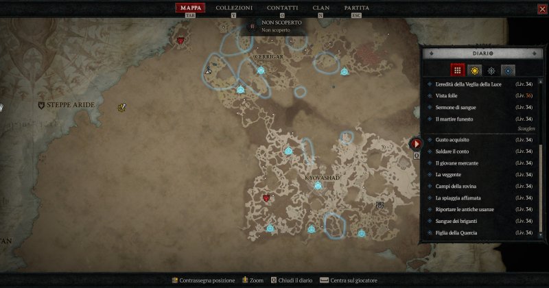 Il Sanctuarium di Diablo 4 è pieno zeppo di missioni secondarie