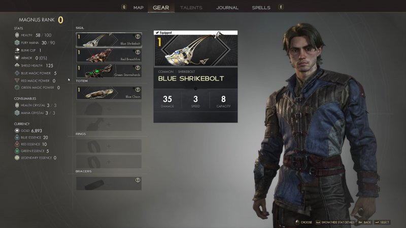 Nella campagna di Immortals of Aveum potremo ottenere tanti nuovi equipaggiamenti, che però non influiscono sull'aspetto di Jak