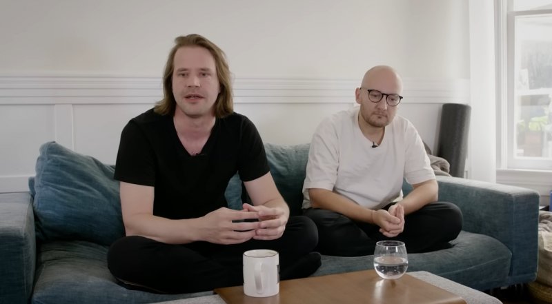 Kurvitz e Rostov nel video dei People Make Games Kurvitz e Rostov nel video dei People Make Games