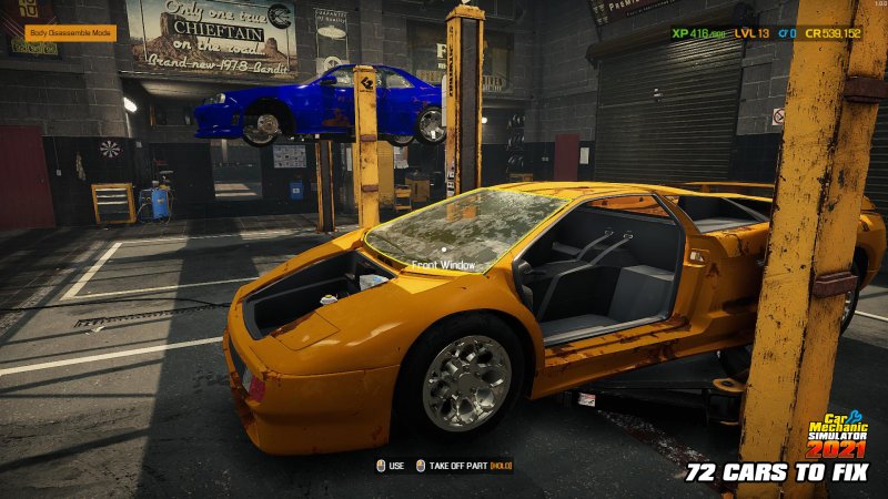 Car Mechanic Simulator 2021 consente di aggiustare e rimettere a nuovo varie auto