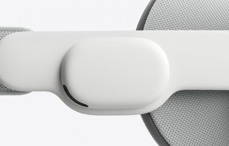 Questi sono gli speaker posizionati su entrambi i lati della montatura per offrire un Audio Spaziale Questi sono gli speaker posizionati su entrambi i lati della montatura per offrire un Audio Spaziale