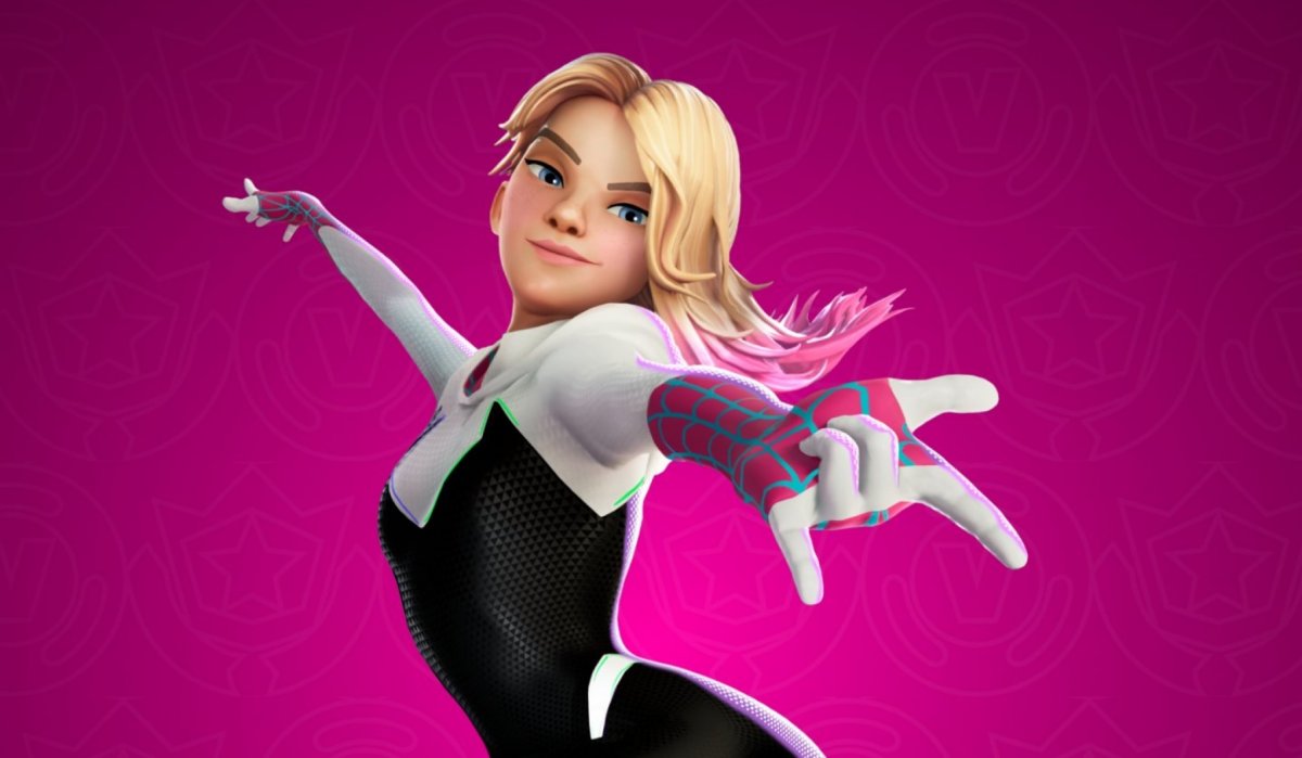 Spider-Man: Across the Spider-Verse, Spider-Gwen cosplay by nic_the_pixie plays with cobwebs