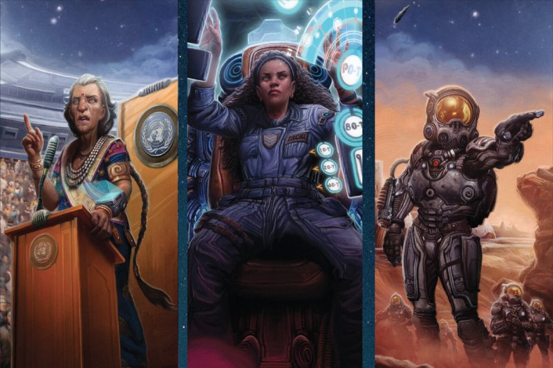 Copertina del gioco di ruolo di The Expanse, pubblicato da Green Ronin