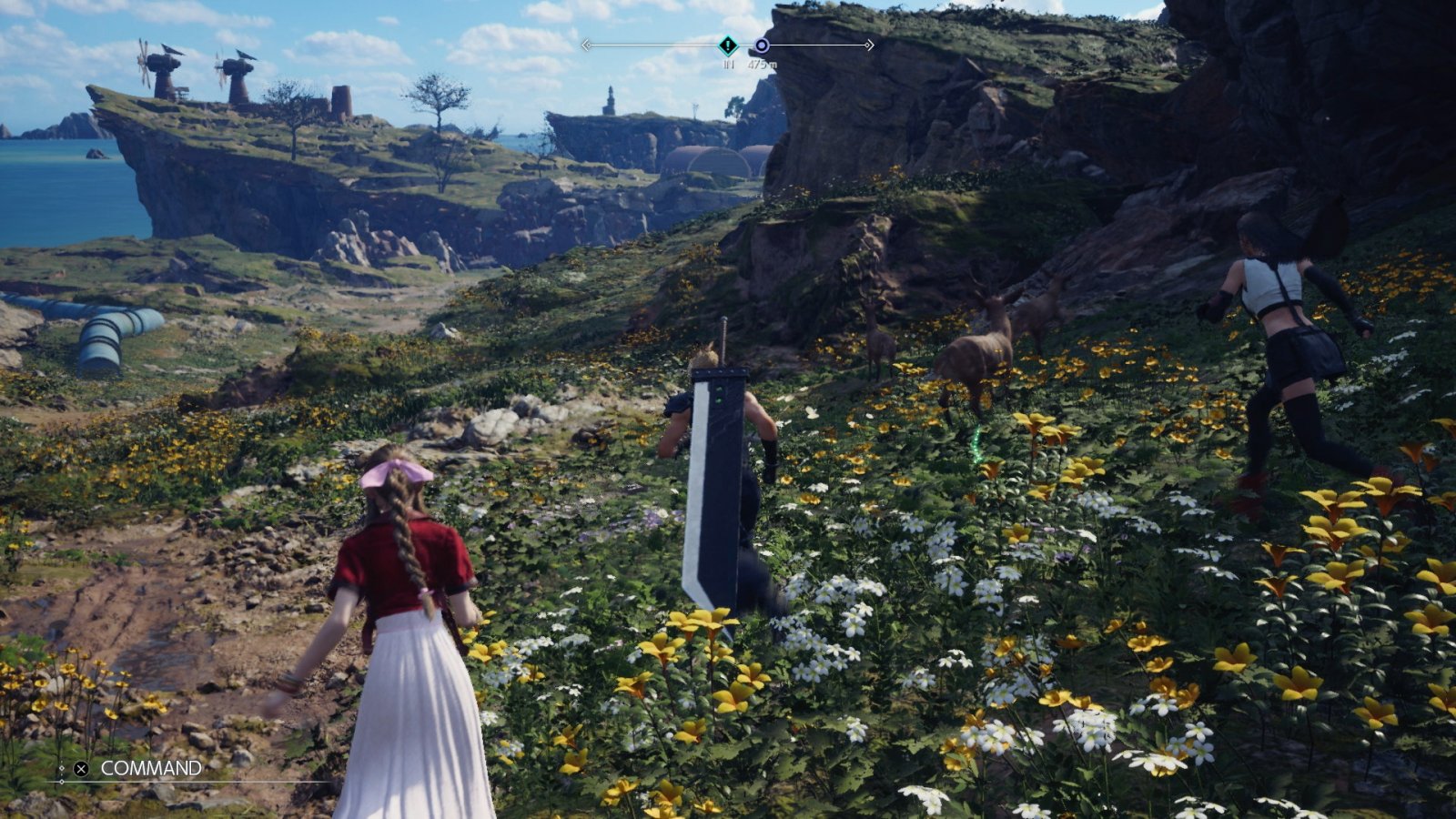 Final Fantasy 7 Rebirth: il mondo di gioco sarà 1:1 la world map dell'originale