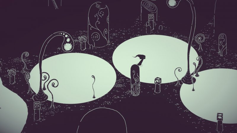 Lo stile grafico di Hauntii è davvero unico Lo stile grafico di Hauntii è davvero unico