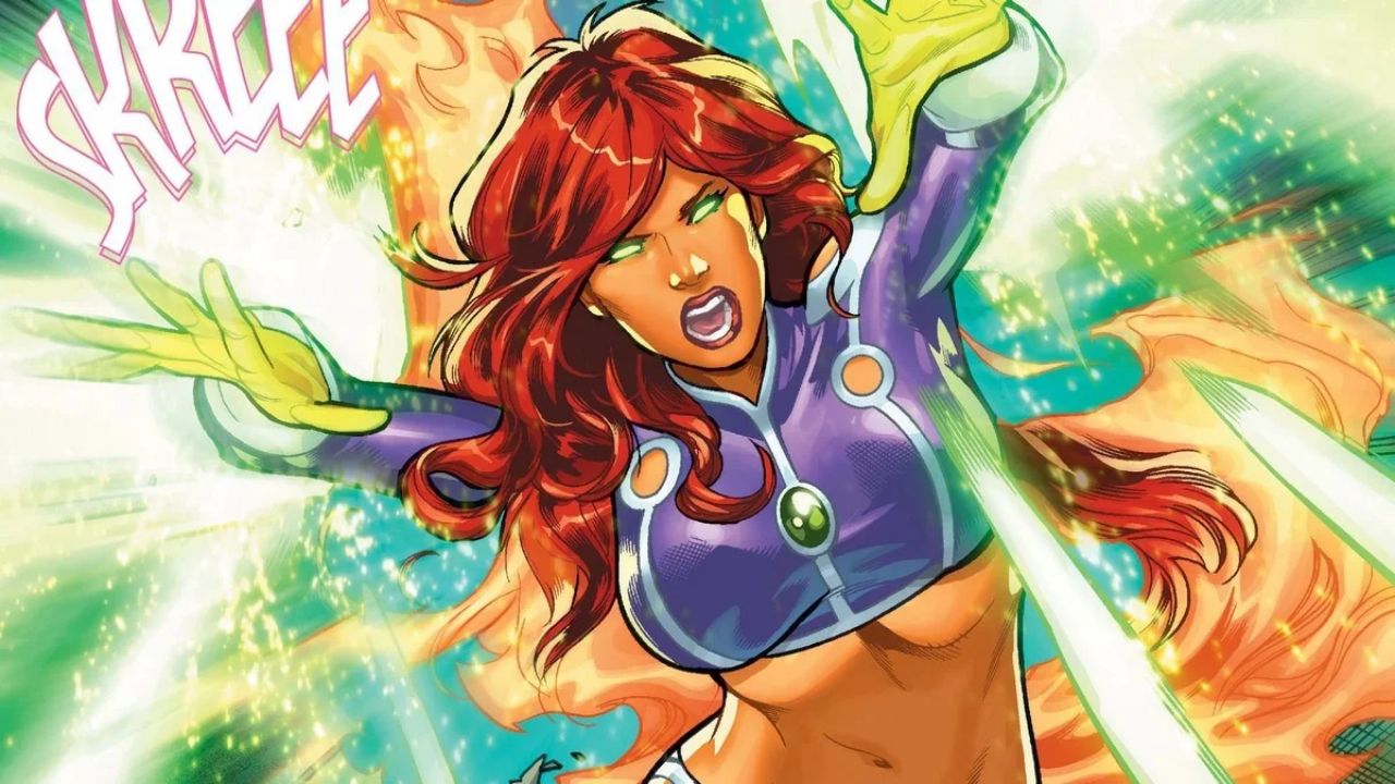 Teen Titans, il cosplay di Starfire da Lada Lyumos brilla come una stella