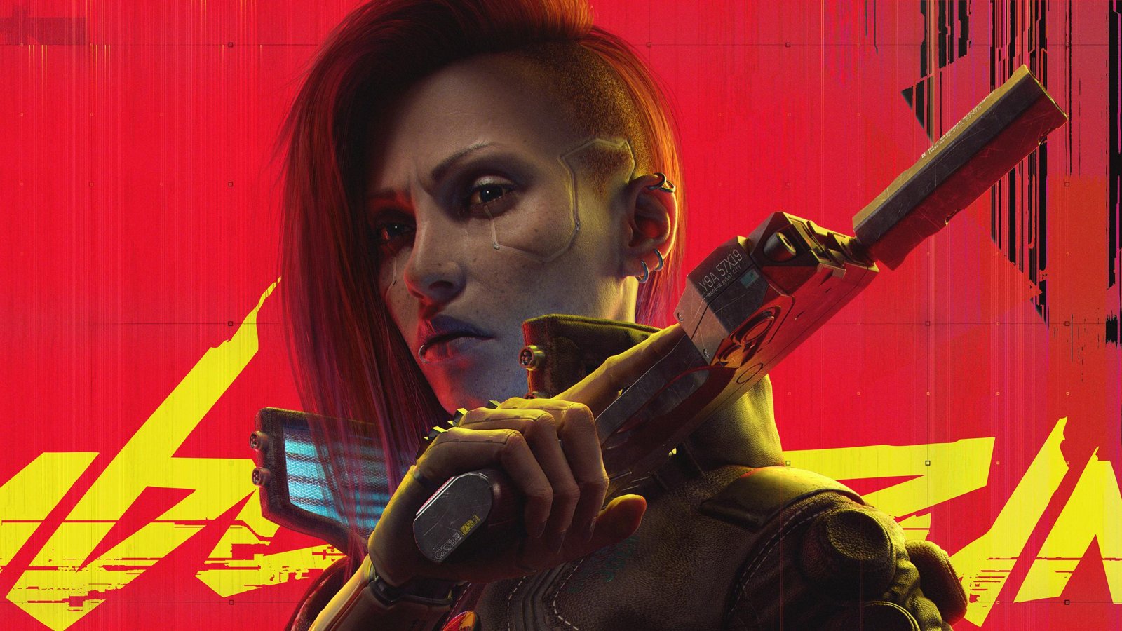 Ritratto di una V donna in Cyberpunk 2077