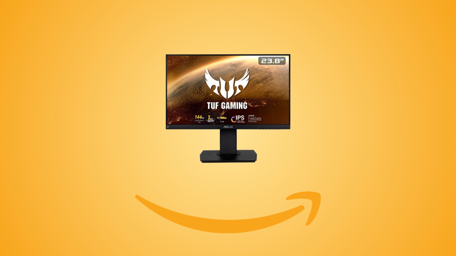 Offerte Amazon: monitor ASUS TUF Gaming VG249Q da 1080p e 144 Hz in sconto