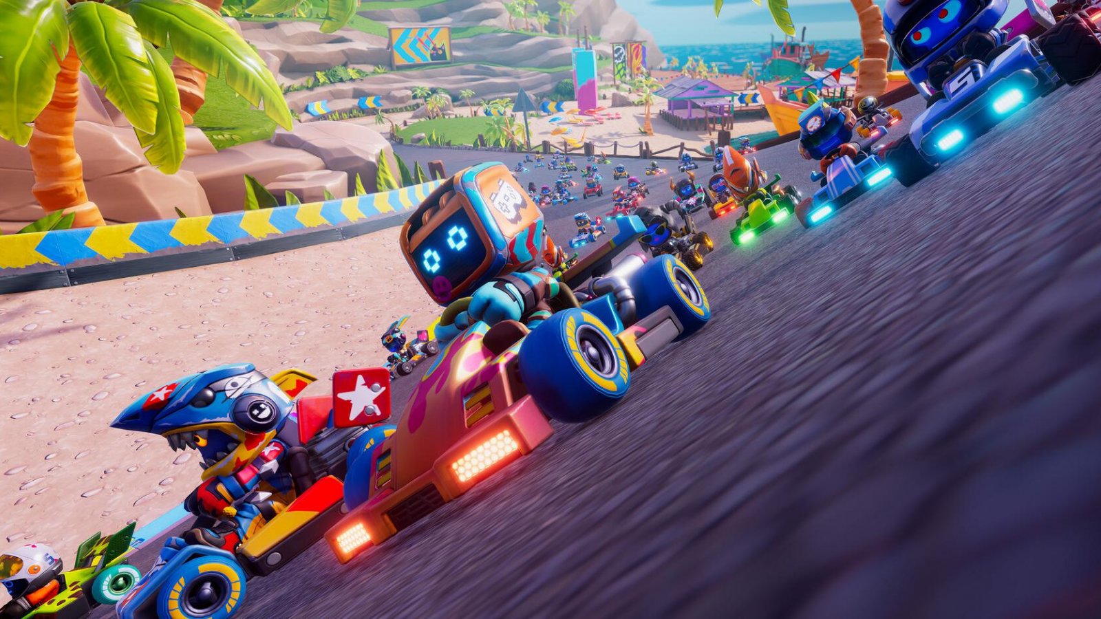 Stampede: Racing Royale, nuovo trailer per il kart racing da 60 giocatori, in arrivo su Xbox