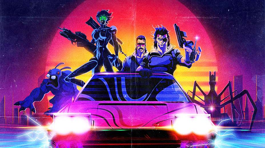 Captain Laserhawk: A Blood Dragon Remix, l'anime Netflix presentato con un trailer