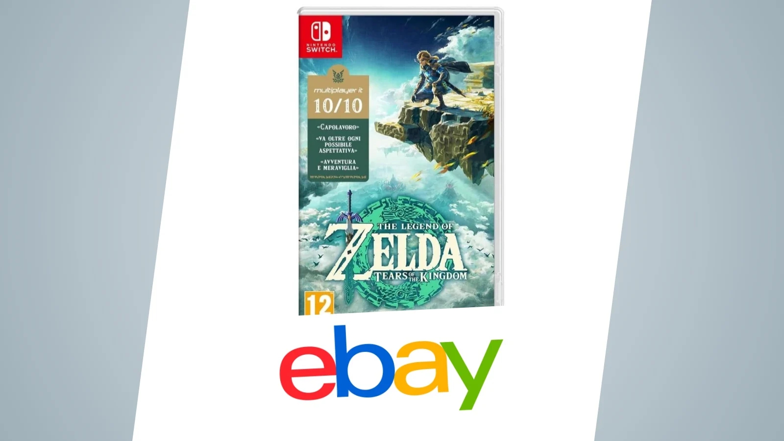 Offerte eBay: The Legend of Zelda: Tears of the Kingdom in sconto, ecco il prezzo del gioco Switch