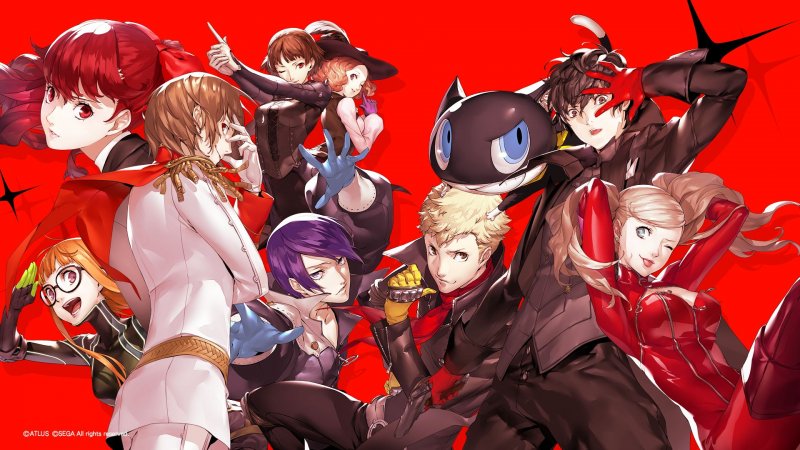Il cast di Persona 5