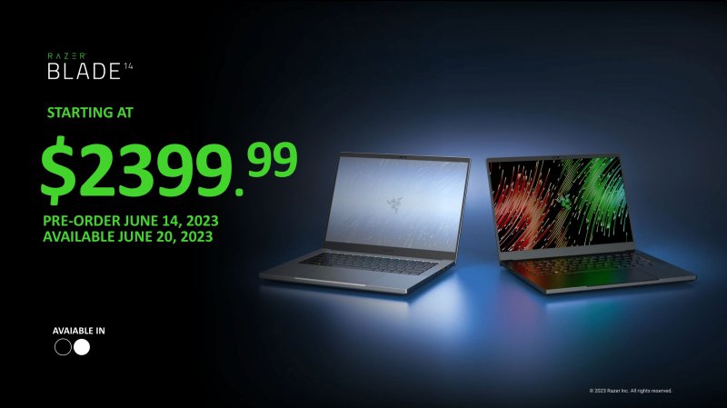 Purtroppo non abbiamo ancora idea se il nuovo Blade 14 arriverà sul nostro mercato Purtroppo non abbiamo ancora idea se il nuovo Blade 14 arriverà sul nostro mercato