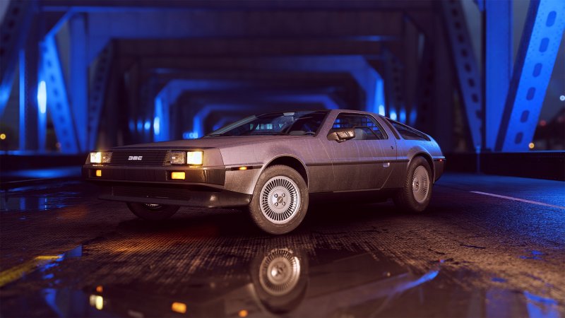 Need for Speed Unbound, la DeLorean sbloccabile completando le sfide dei Ritrovi