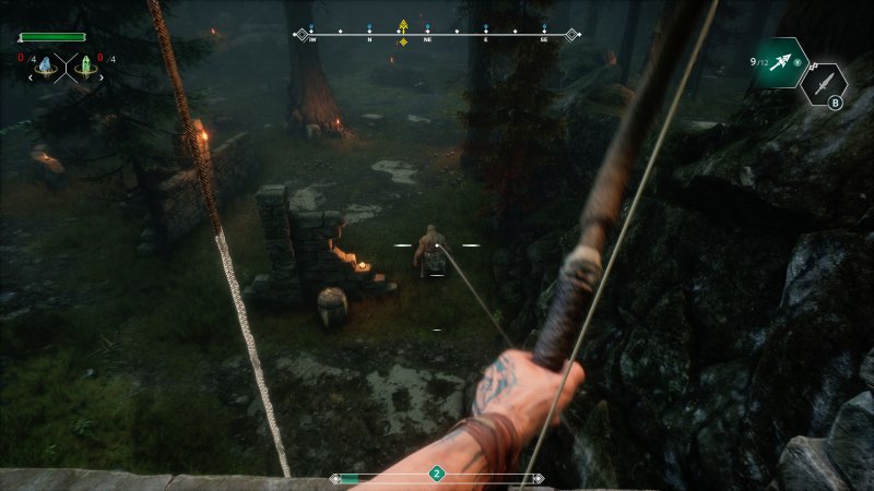 Testament: The Order of High Human, il protagonista tira con l'arco Testament: The Order of High Human, il protagonista tira con l'arco