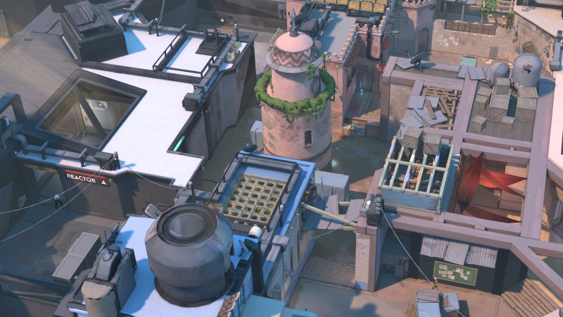 Una porzione di Kasbah vista dall'alto Una porzione di Kasbah vista dall'alto