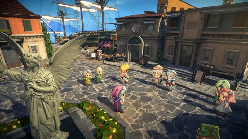 La regia dinamica impreziosisce i momenti della storia di Star Ocean: The Second Story R La regia dinamica impreziosisce i momenti della storia di Star Ocean: The Second Story R