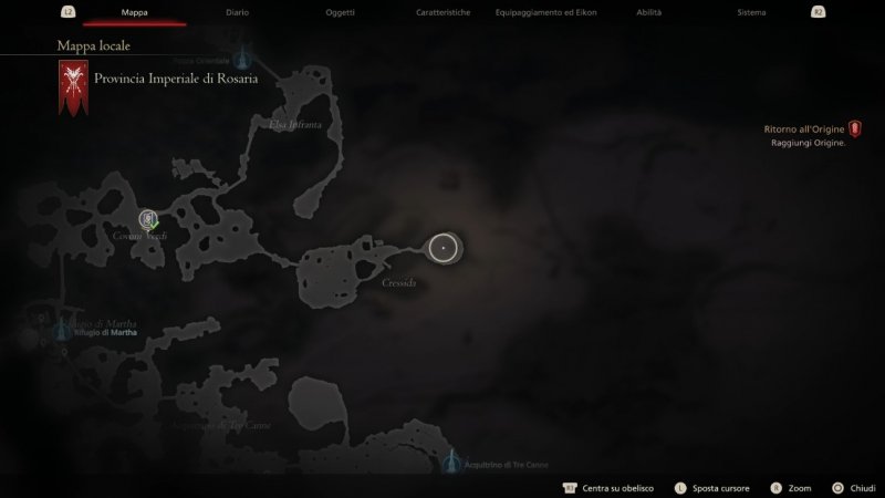 La posizione esatta del grado S Atlas