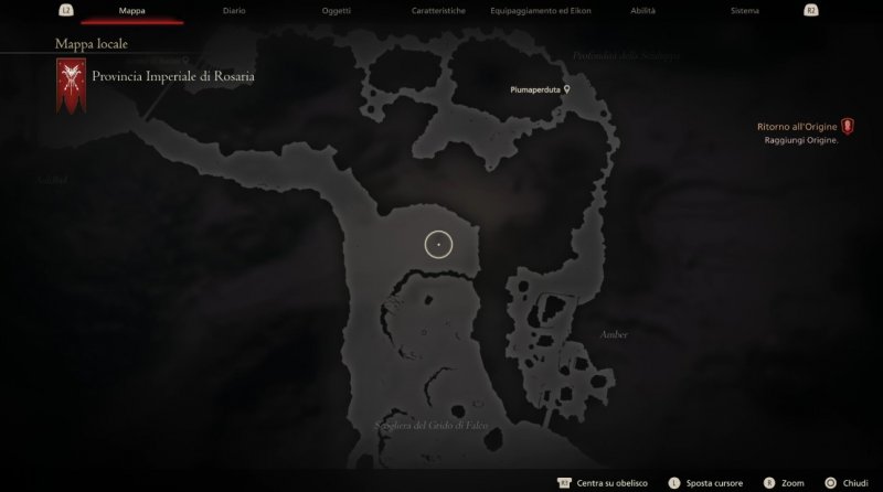 La posizione del Principe Tortino