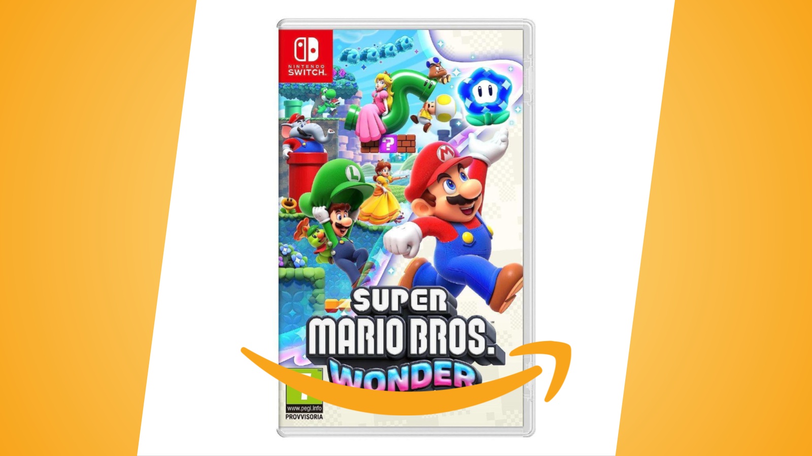 Super Mario Bros. Wonder, il preorder Amazon dell'esclusiva Switch è disponibile per ancora 7 giorni