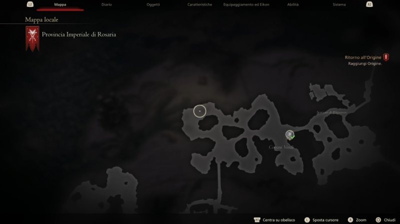 La posizione esatta di Sekhret