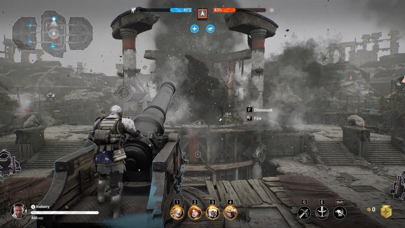 Warhaven, i cannoni ai margini dello scenario possono fare la differenza