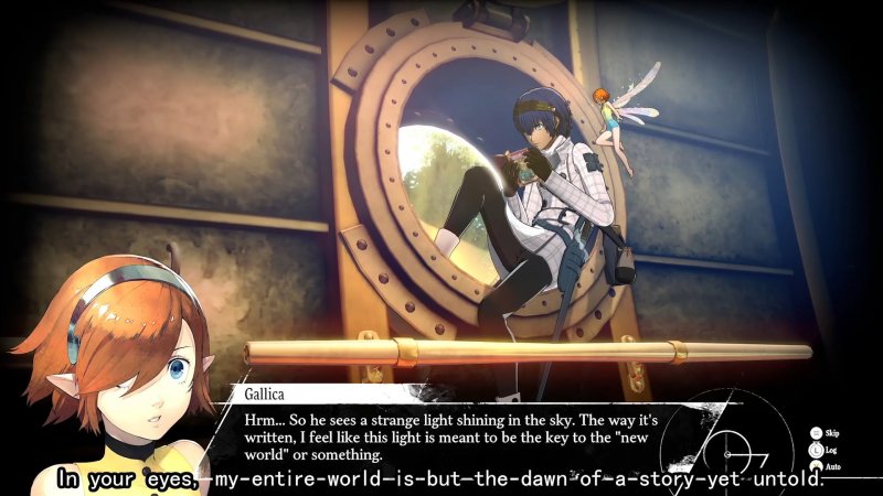 La fatina che accompagna il giocatore si chiama Gallica