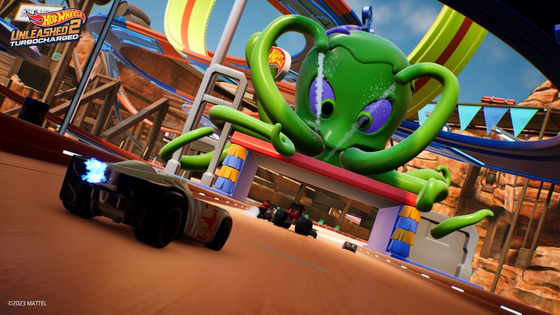 Piste e auto folli sono all'ordine del giorno in Hot Wheels Unleashed 2: Turbocharged