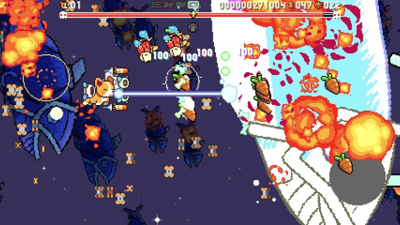 ProtoCorgi, una sequenza che dà l'idea di quanto siano incasinati alcuni momenti di gioco ProtoCorgi, una sequenza che dà l'idea di quanto siano incasinati alcuni momenti di gioco