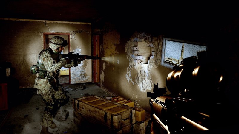 In alcuni frangenti, Six days in Fallujah ricorda più un survival horror che uno sparatutto