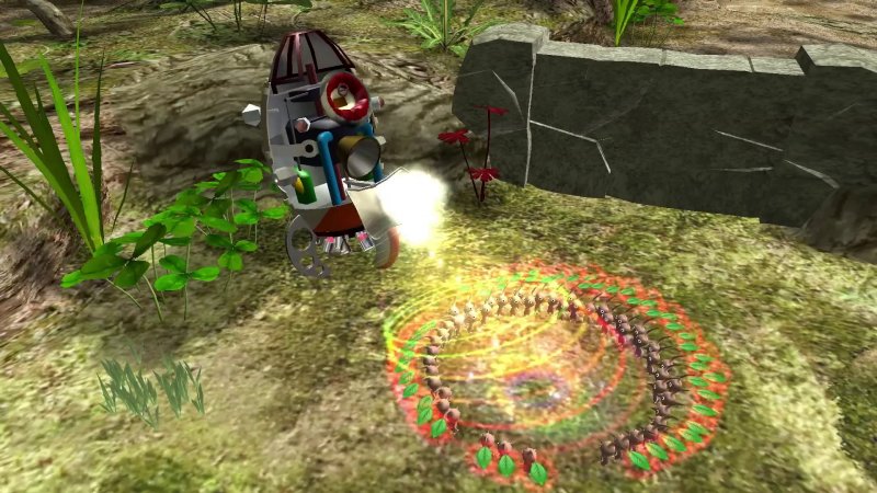 Il gameplay di Pikmin Il gameplay di Pikmin
