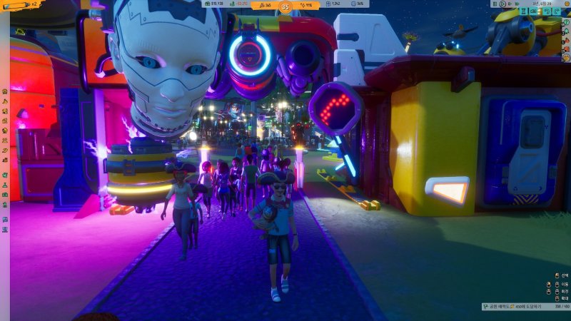 Park Beyond: il tema futuristico funziona sempre nei parchi a tema