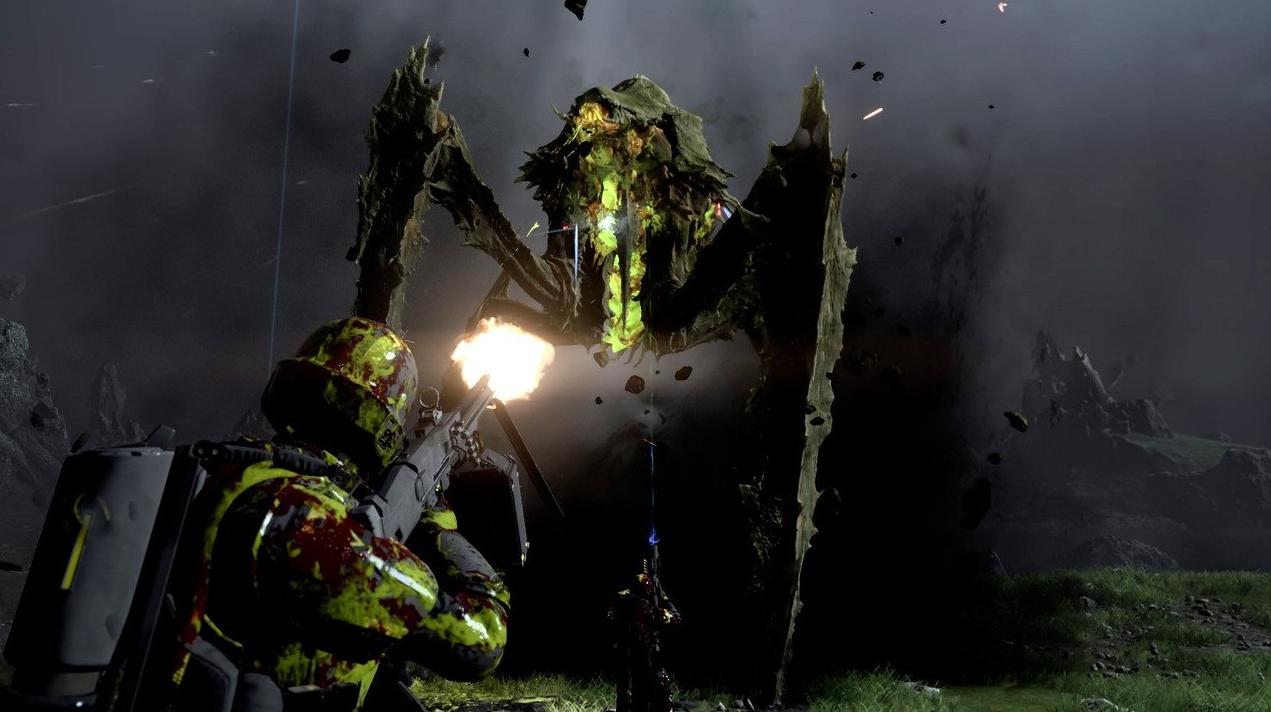 Un mostro insetto di Helldivers 2