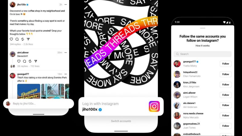 Il nuovo social Meta che sfida X, Threads.