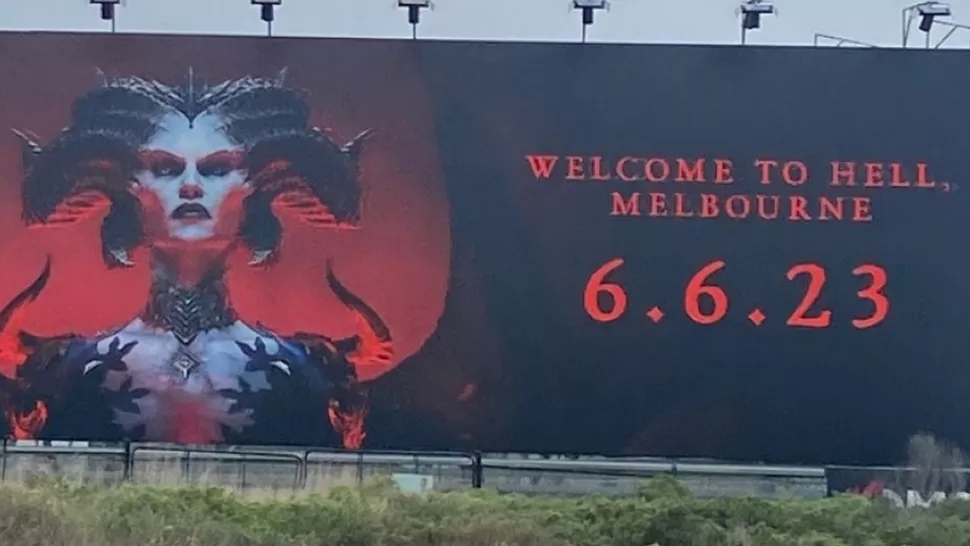 Diablo 4, polemiche per un cartellone pubblicitario: offende i cristiani e spaventa i bambini