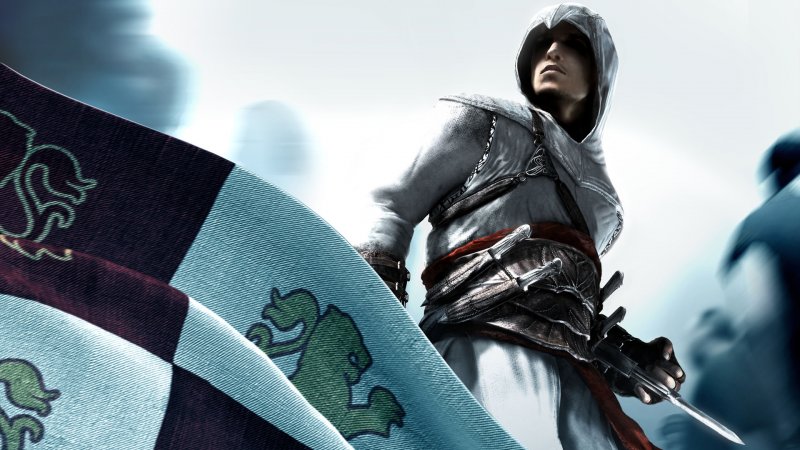 Assassin's Creed, Altair dans l'illustration officielle