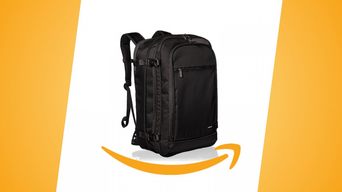 Amazon Basics 50L Laptop Travel Backpack Prime Day 2023 Sale Pledge Times