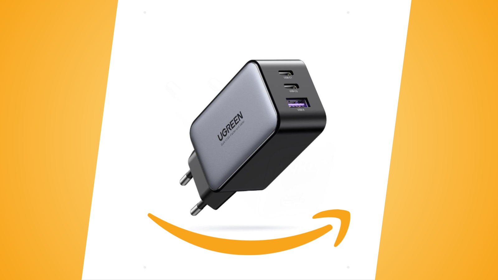 Prime Day 2023, Caricatore USB UGREEN Nexode 65W per smartphone, Oculus Quest e Steam Deck